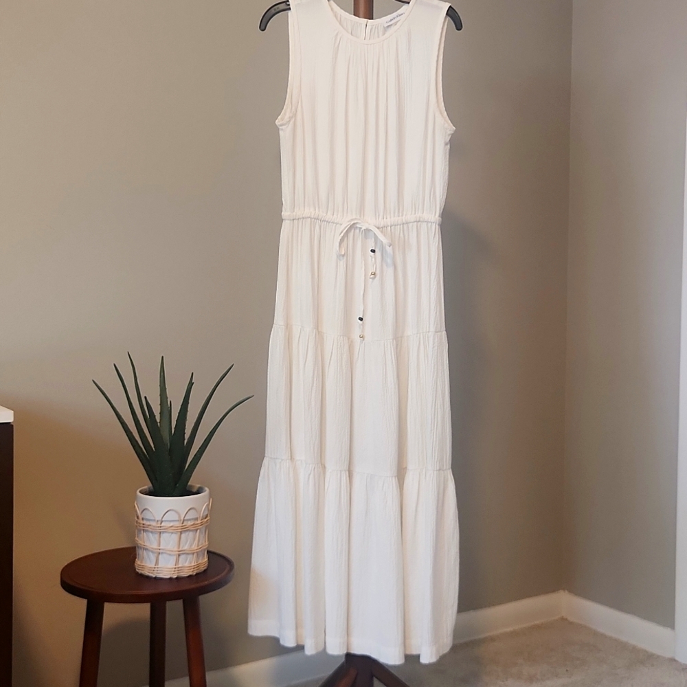 Calvin Klein Tiered Dress